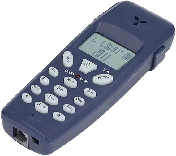 Reliable communication solution User-friendly phone with incoming call display and line test