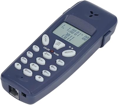 Reliable communication solution User-friendly phone with incoming call display and line test