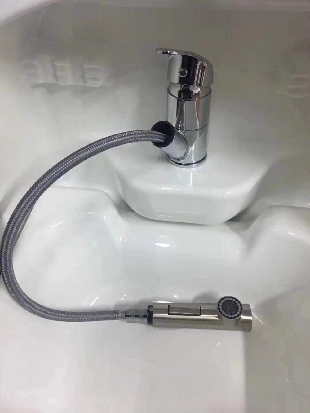 JZ Boat Caravan RV Camper White Acrylic Folding Sink 742464398/150mm GR-Y001