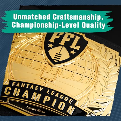 Image of TrophySmack Fantasy Football Championship Belt, 12-Year Perpetual