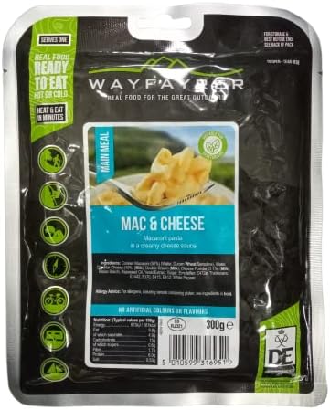 Wayfayrer Food Pouches MRE Ration Pack Hot Food Kits D of E Scout Meal Outdoors (All Day Breakfast)