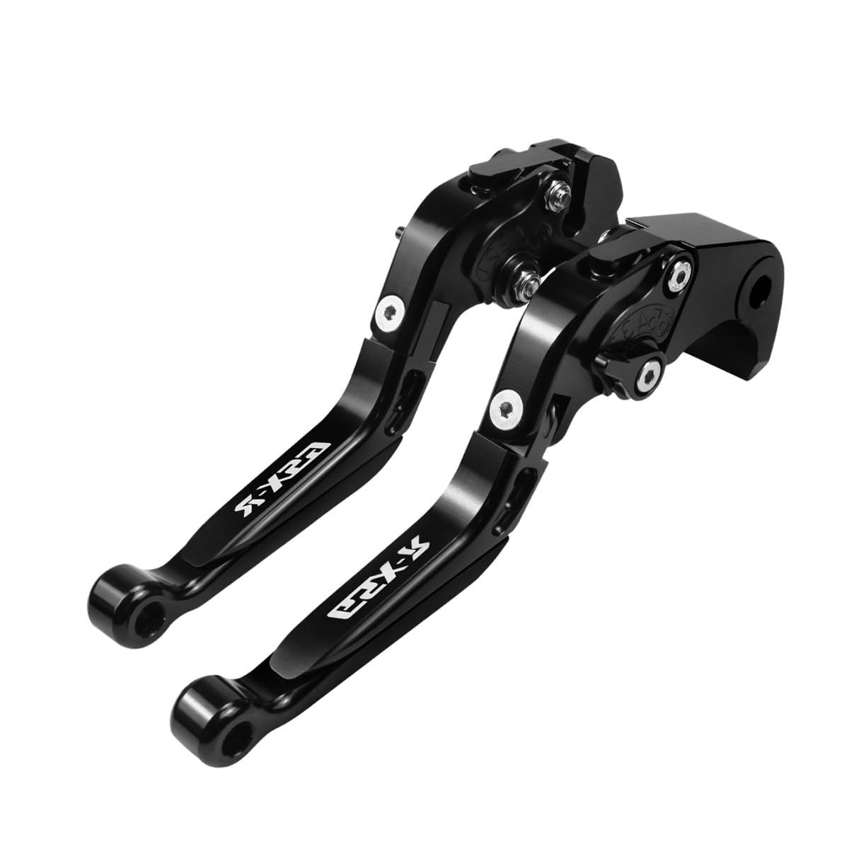Xidaodit Black Motorcycle Folding Extendable Adjustable Clutch Brake Levers For Gsxr750 Gsxr600 Gsx-R K1 K2 K3 K4 K5 K6 K7 K8 K9 K10 (Black)