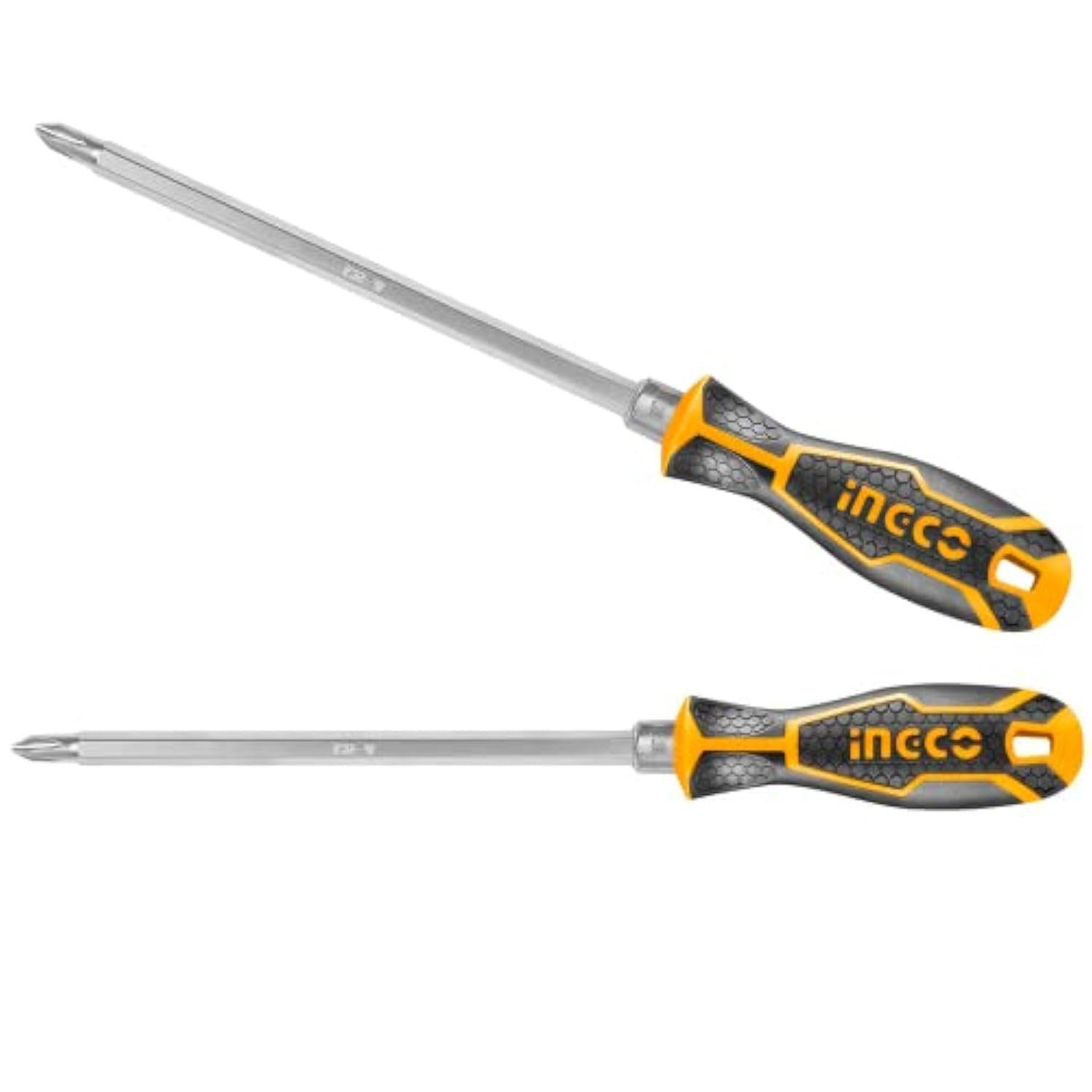Ingco 2 IN 1 Screwdriver Set, CR-V | 6.35X160MM, PH2+SL6, Screwdriver Kit for Home Use, Screwdriver with Hanging Hole Design with 1pcs Interchangeable Handle (B09RB1YJTW) Amazon Price History, Amazon Price Tracker