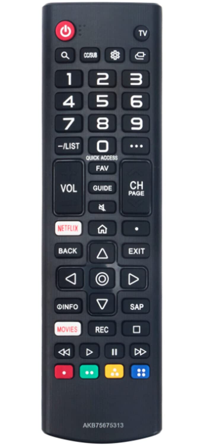 New AKB75675313 Replace Remote Control Compatible with LG TV 43UM6900PUA 49UM6900PUA 55UM6900PUA 60UM7100DUA 70UM7170DUA