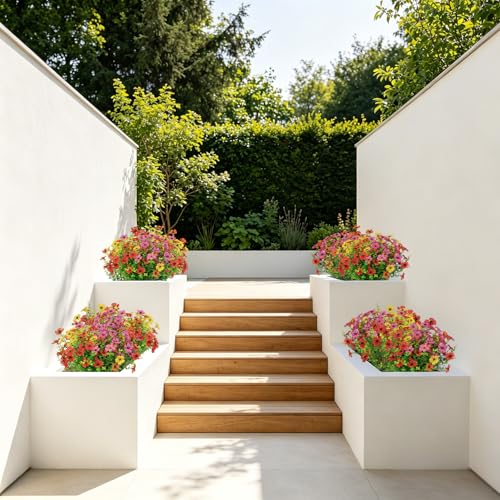 Amazon – 18-Pc Artificial Outdoor Mums & Eucalyptus Flowers - $9.99– - image 9