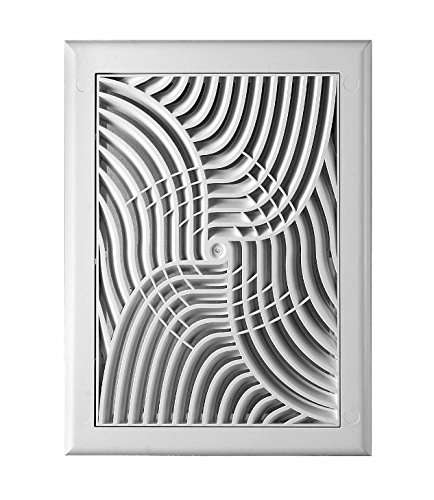Air Vent Grill 190mm x 260mm with Adjustable Shutter and Fly Screen / Net / Mesh Ducting Ventilation Cover TX4