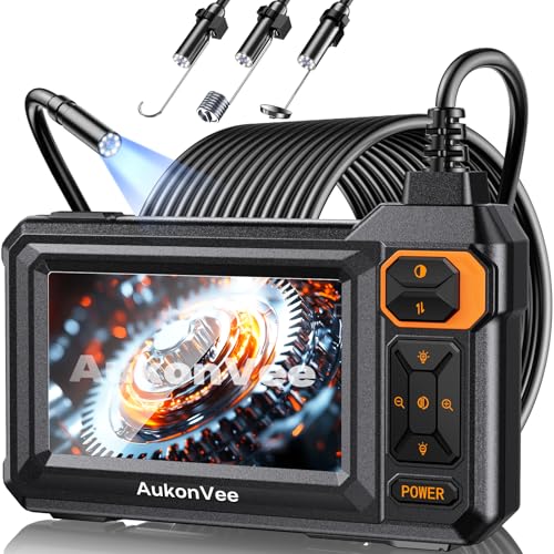 Endoscope Camera with Light, 1920P HD Borescope Inspection Camera...