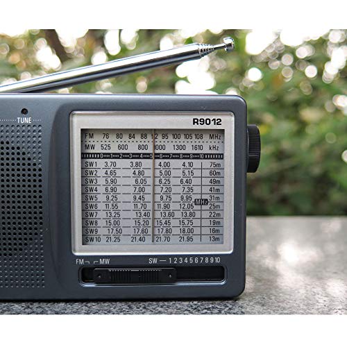 TECSUN R-9012 Tragbares Digitalradio Kurzwellenradio FM Stereoempfänger FM MW AM SW 12 Bänder - Image 3