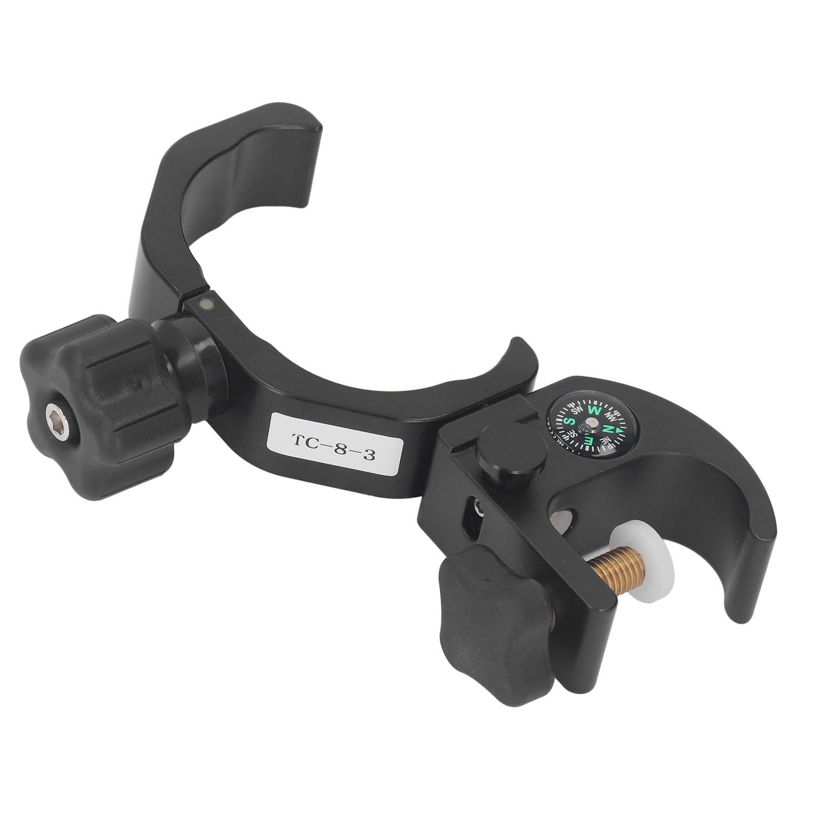 Soporte colector con brújula GPS RTK Soporte Universal portátil Ajustable para Soporte de Poste para iHand30, Accesorios industriales, Material de Aluminio anodizado Duradero con