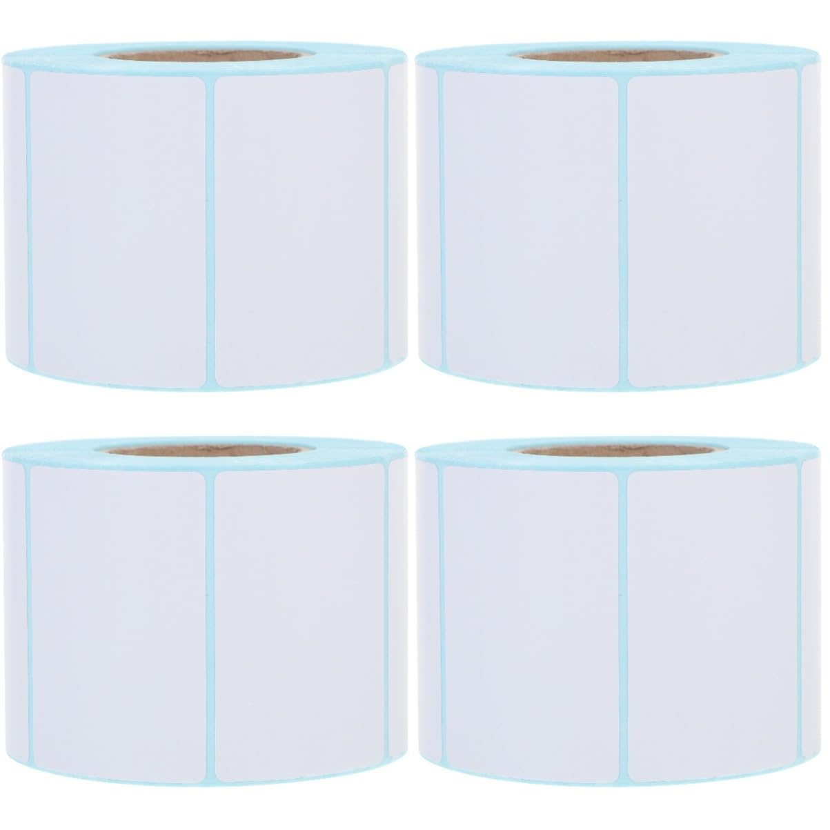 VILLCASE 8 Rouleaux De Papier D'Étiquette Thermique Autocollants Étiquettes Prix Autocollant Étiquette Collante Étiquette Auto-Adhésive Étiquette Auto-Adhésive Autocollant Papier Express
