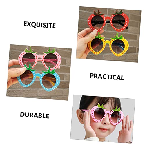 Toyvian 4 Pçs Óculos De Sol Abacaxi Óculos De Festa Criativos Óculos Criativos Decoração Moderna Ócu