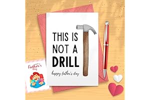 Father's Day Dad Joke Card: Hilarious Card for Husband from Daughter or Son