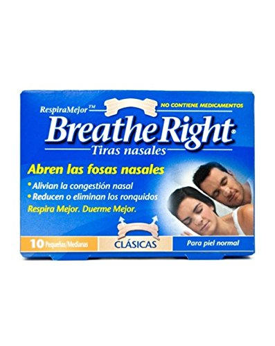 BREATHE RIGHT - Tiras Nasales Pequeñas