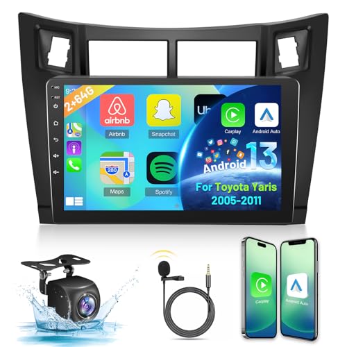 【EQ, radio FM RDS e Bluetooth】 L'autoradio Yaris supporta le impostazioni EQ dell'equalizzatore grafico multibanda e integra una serie di effetti musicali tra cui scegliere. La funzione Bluetooth integrata consente di riprodurre musica e di utilizzare la funzione vivavoce Bluetooth. FM/RDS Radio è possibile ascoltare le notizie e le informazioni sul traffico in qualsiasi momento
