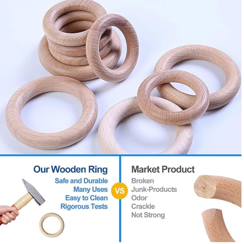 Image of Baby Teething For 0-6, 6-12 Months, BPA Free Baby Teether Sensory Toys for Babies 0 3 6 9 12 18 Months, Newborn Infant Toys Safe Teether for Infants Round Shape Gifts for 1 One Year Old Baby Boys Girls (Infants Round)