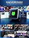 enlik Wireless CarPlay Adapter for iPhone, 2025 Upgraded Wired to Wireless for Apple CarPlay, Mini USB Design with Fast Stable Connection Car Play for iOS 10+, Android 11+ Version, Type-C Extension