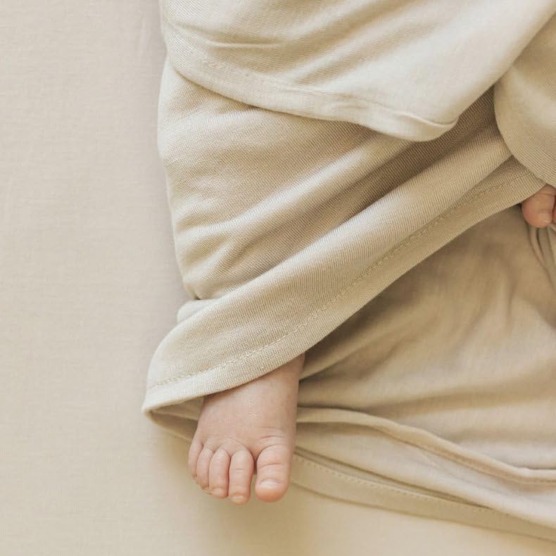Image of Little Unicorn Premium Stretch Knit Swaddle Blanket | Super Soft with Optimal Stretch & Breathability for swaddling (Pebble)