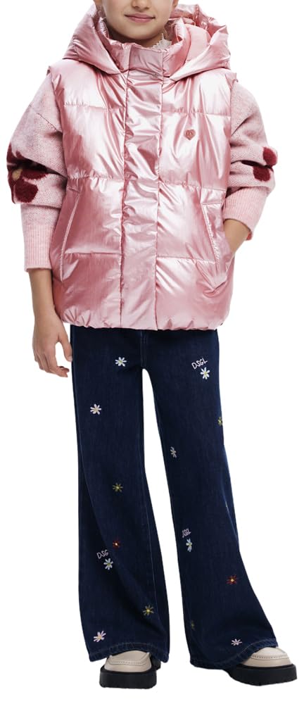 Desigual COAT_WIND, 3021 ICE PINK, 11/12