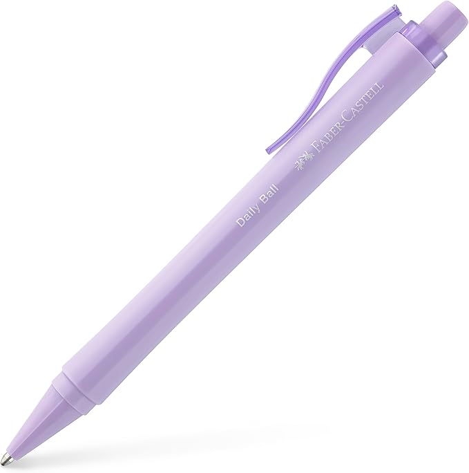 Faber-Castell 140688 Daily Ball XB Kugelschreiber, Sweet Lila