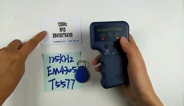 Lettore E Scrittore RFID 125KHz/13.56MHz - Copia Chiavi E Carte NFC - Con 10 Carte Riscrivibili - Foto 6