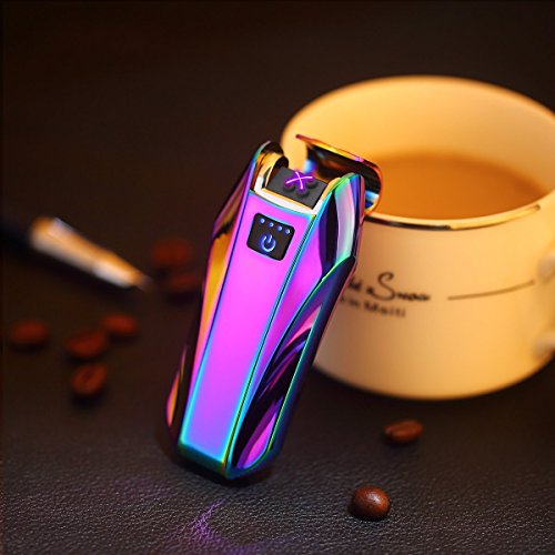 Sigaret Elektrische Aansteker Dual Arc USB Oplaadbaar, Elektronisch Opladen Puls Plasma Winddicht Vlamloze Touch Sensor… - Image 7