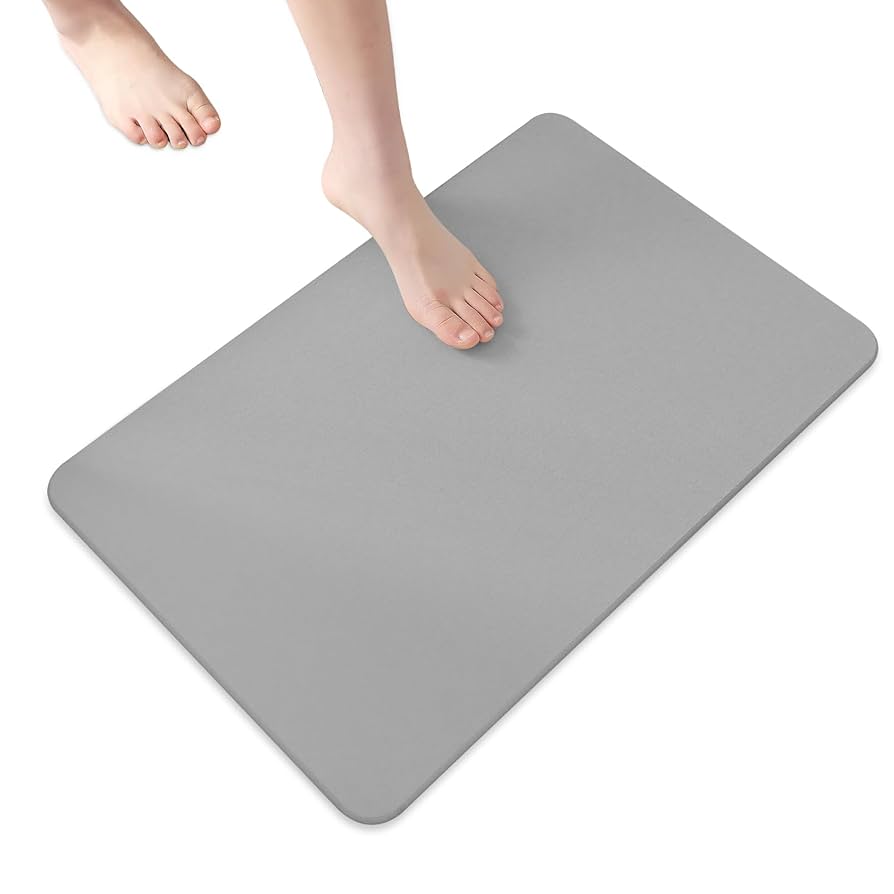 足拭き WEIMALL 珪藻土バスマット 成分調査済 ノンアスベスト 60cm L