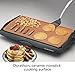 Hamilton Beach 38518R Durathon Ceramic Griddle, 200 sq. in, Black