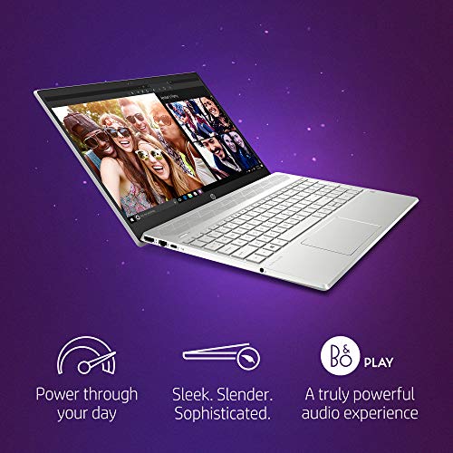Image of HP Pavilion 15-CS1052TX 2018 15.6-inch Laptop (8th Gen Core i7-8565U /8GB /2TB /Windows 10 Home /4GB NVidia GeForce MX150 Graphics), Mineral Silver