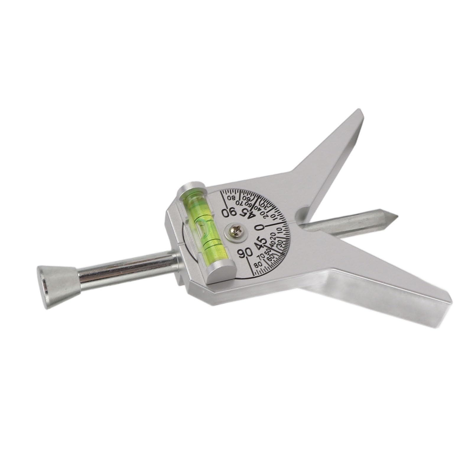 Outil de Centrage de Marqueur de Tuyau de Sécurité en Aluminium, Outil de Tête de Centrage de Marqueur de Tuyau Curv O Mark avec Tête de Centrage pour Marquer et Mesurer