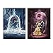 Produktbild SHUIBIAN 2Pcs 5D Diamant Malerei Set, 5D Diamant Painting Bilder DIY Diamant Malerei Crystal Strass Stickerei Diamond Painting für Home Dekoration Farbe10, 11.8 x 15.7 inch