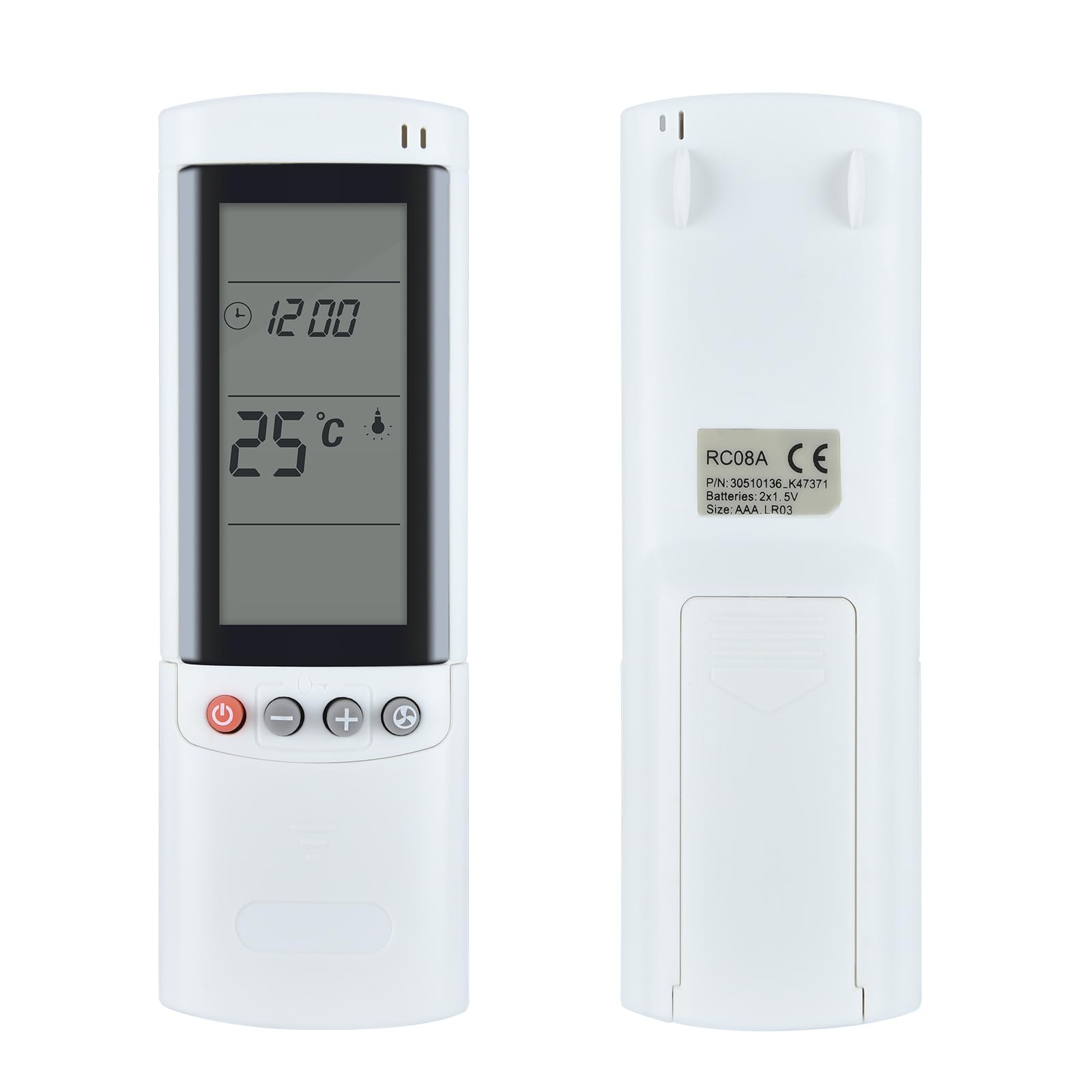 PLASTIC AIR CONDITIONER Remote Control For Airwell Electra Gree RC08A