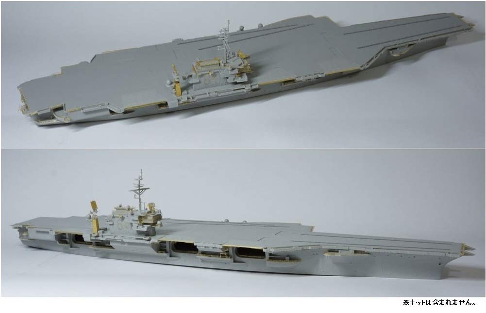 トランペッター 1/700 米空母 コンステレーション　AH製エッチング付 Amazon | アーティストホビー 1/700 アメリカ海軍 航空母艦 コンステ