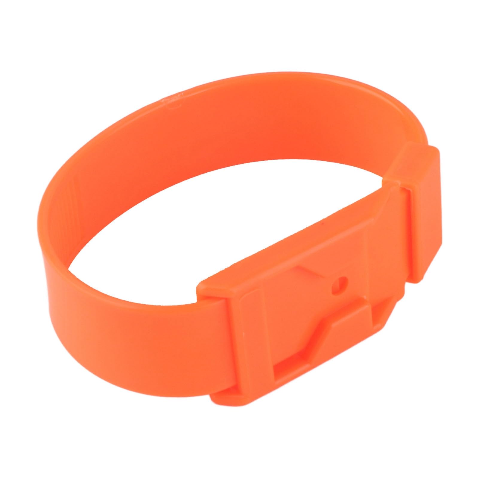 Goat Collar, 10Pcs Goat Collar Sheep Identification Bands Livestock MarkingFarming Equipment (36cm Orange)