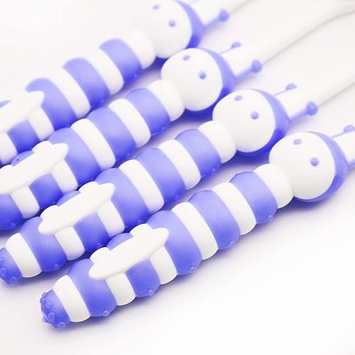 Miniatura 6 de Colincie A los niños les gusta el cepillo de dientes de dibujos animados, diseño de abeja, cerdas suaves lindas y divertidas, envueltas