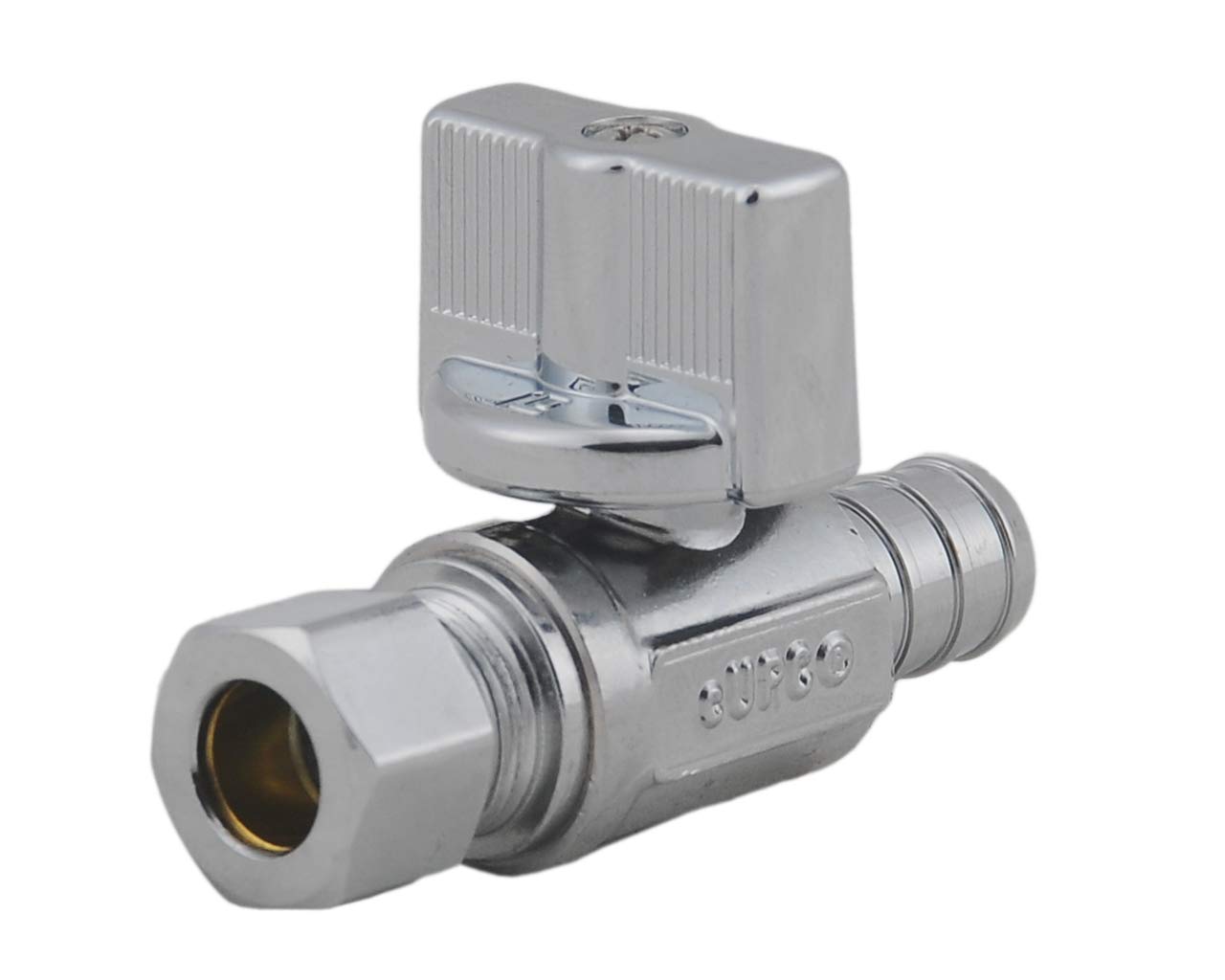 Valve Care Valvola A Sfera In Ottone Senza Piombo – 1/4 Di Giro, Connessione A Compressione 3/8 X 1/2 Valvola 3/8 X 1/2 Ottone - Foto 7