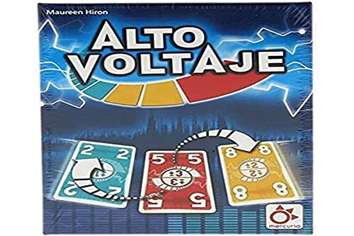 Mercurio - Alto Voltaje - Juego de Cartas Familiar de Cálculo Mental Rápido - Competición Intensa y Reflejos Rápidos...