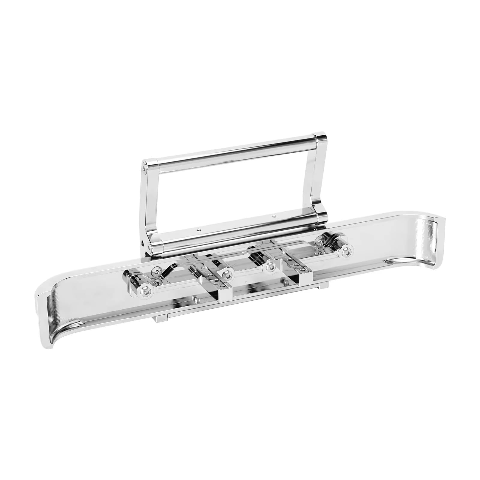 Per FMS FCX10 K5 1/10 Anteriore Alluminio Paraurti Posteriore Cromato RC Automobili Aggiornamenti Accessori Componenti Ricambio Sostituzioni Decorazioni RC Ricambi Modellismo