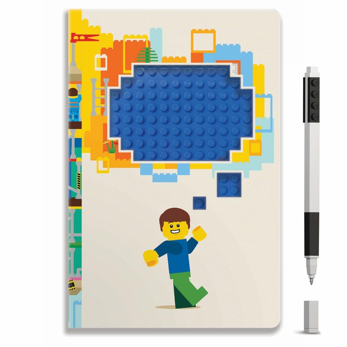 IQ LEGO Stationery Thoughts Reclaim & Recycle Dot Notebook z długopisem żelowym (53501)