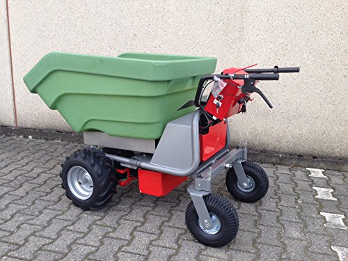El Original  Fabricado en Alemania  PowerPac mce400 con 350ltr. Massive plástico hueco  Batería, carretillas con motor, carretillas dumper carretilla