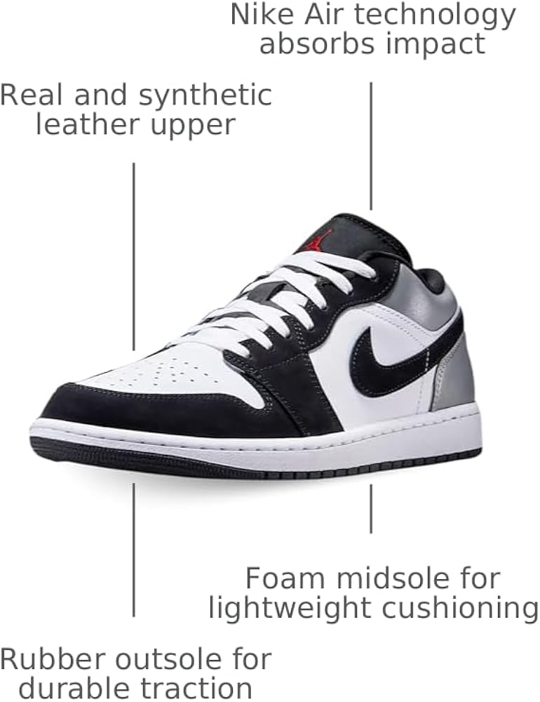 Air Jordan 1 Low SE Men’s 27.5 cm Amazon.com | Air Jordan 1 Low SE Men's Shoes (HF3148-106, White