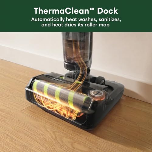Roomba Electro 5in1 Disinfecting Hard Floor Cleaner, Kills 99.99% Germs & Bacteria, Vacuum, Mop & Sanitize in One Pass, Cordless, Non-Toxic, Self-Sanitizing Roller Mop, Heated Self-Cleaning Dock - image 9