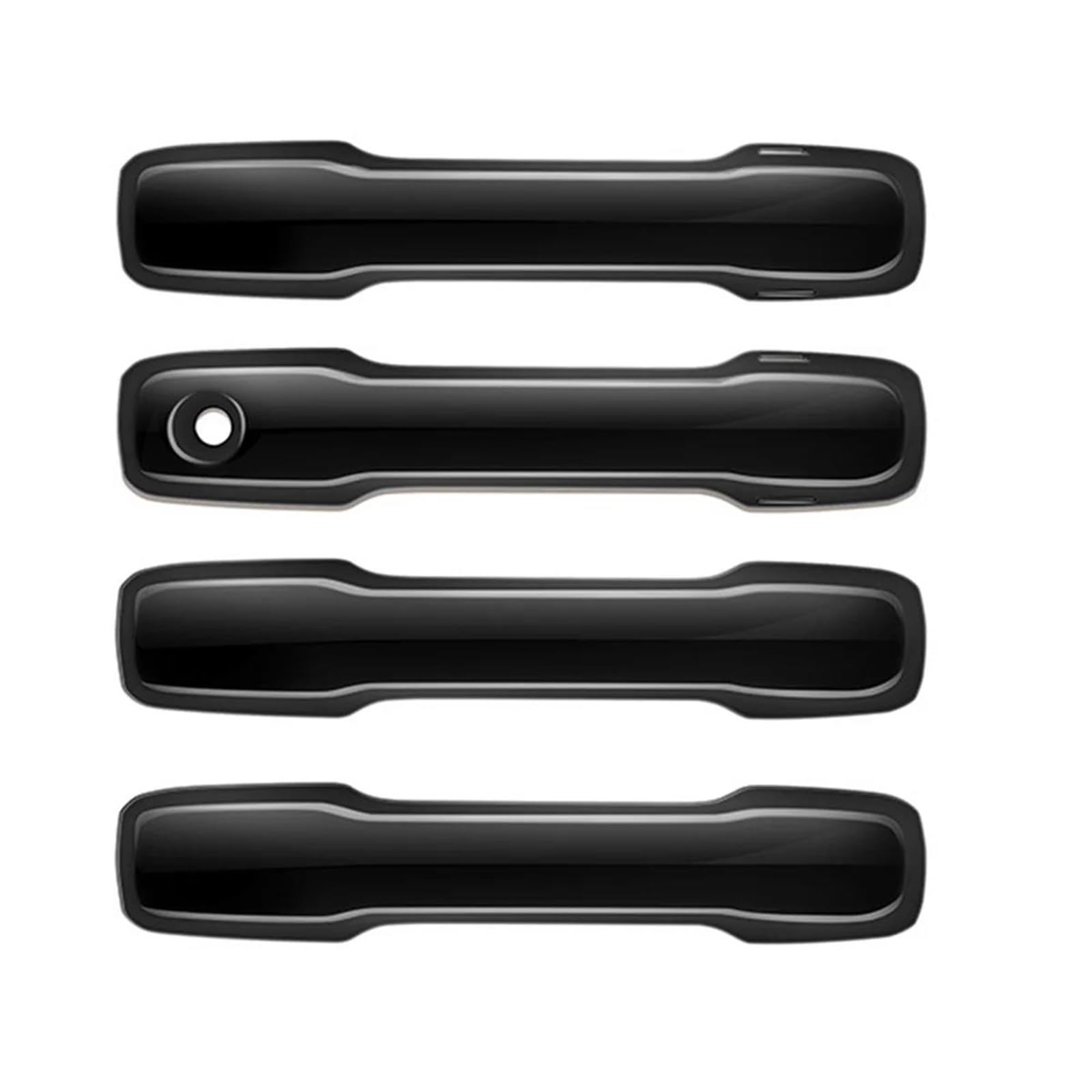 Nmjlqw One Color Car Accessories Door Handle Trim Abs Exterior Strip Cover Decorative For Toyota For Tacoma 2024