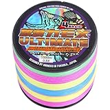 放浪カモメ PEライン 釣り糸 0.8号 1000M 5色 マルチカラー 4本編 15lb アルティメットパワー シーバス タチウオ エギング アオリイカ 青物 ショアジギング タイラバ ブリ ヒラマサ サワラ 用