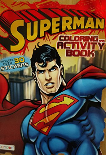 Superman Coloring & Activity Book (Includes Over 30 Stickers)