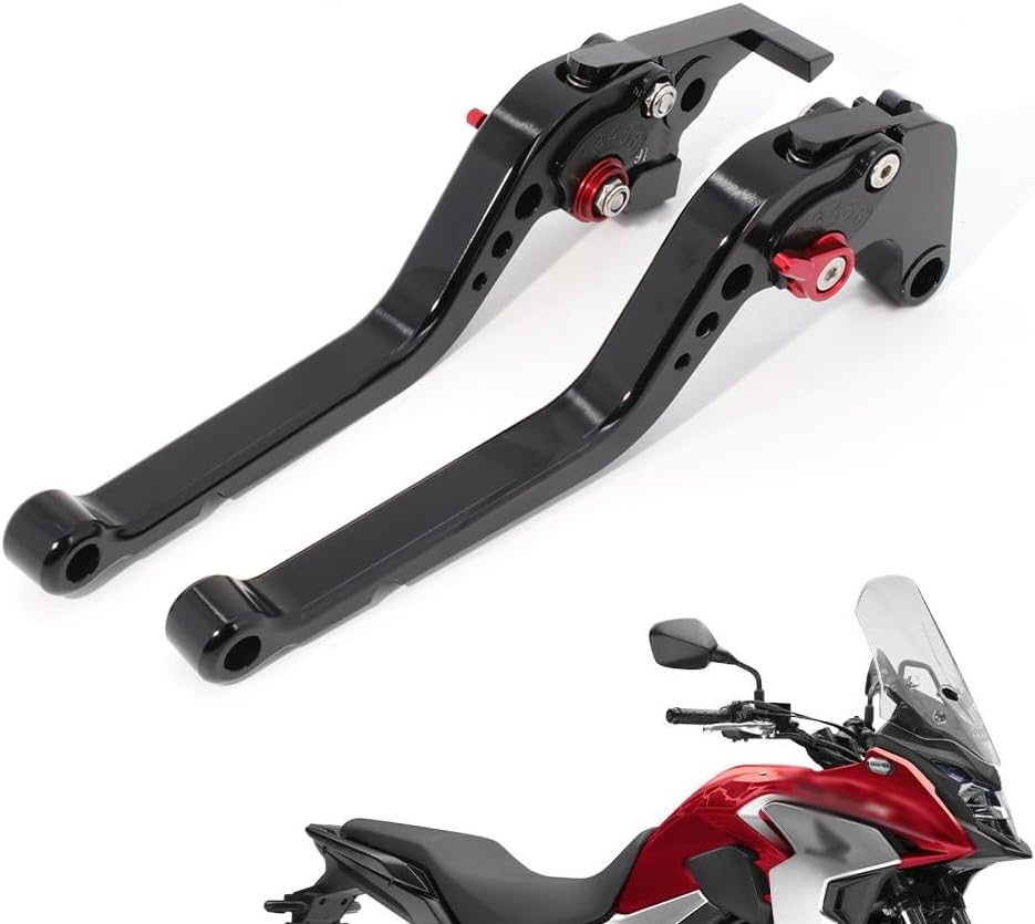 Motorcycle Brake Clutch Levers Long Adjustable Compatible with Honda CB500F CB500X CBR500R 22-25 | CMX 300 500 Rebel 17-23 | Fury 09-18 | VT750 10-19 | NC750S NC750X 14-15 (B)