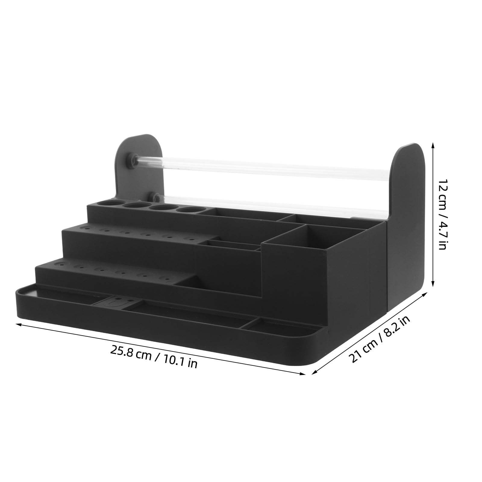 Zerodeko Vassoio organizer per attrezzi da garage con porta cacciaviti,