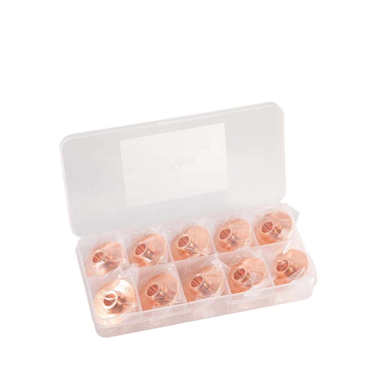 Laser Nozzle 10PCS Dia.32mm H15 Caliber 0.8-6. Single/Double Layers Welding Laser Nozzles for Fiber Cutting CNC Machine(4.5mm,Single Layers)