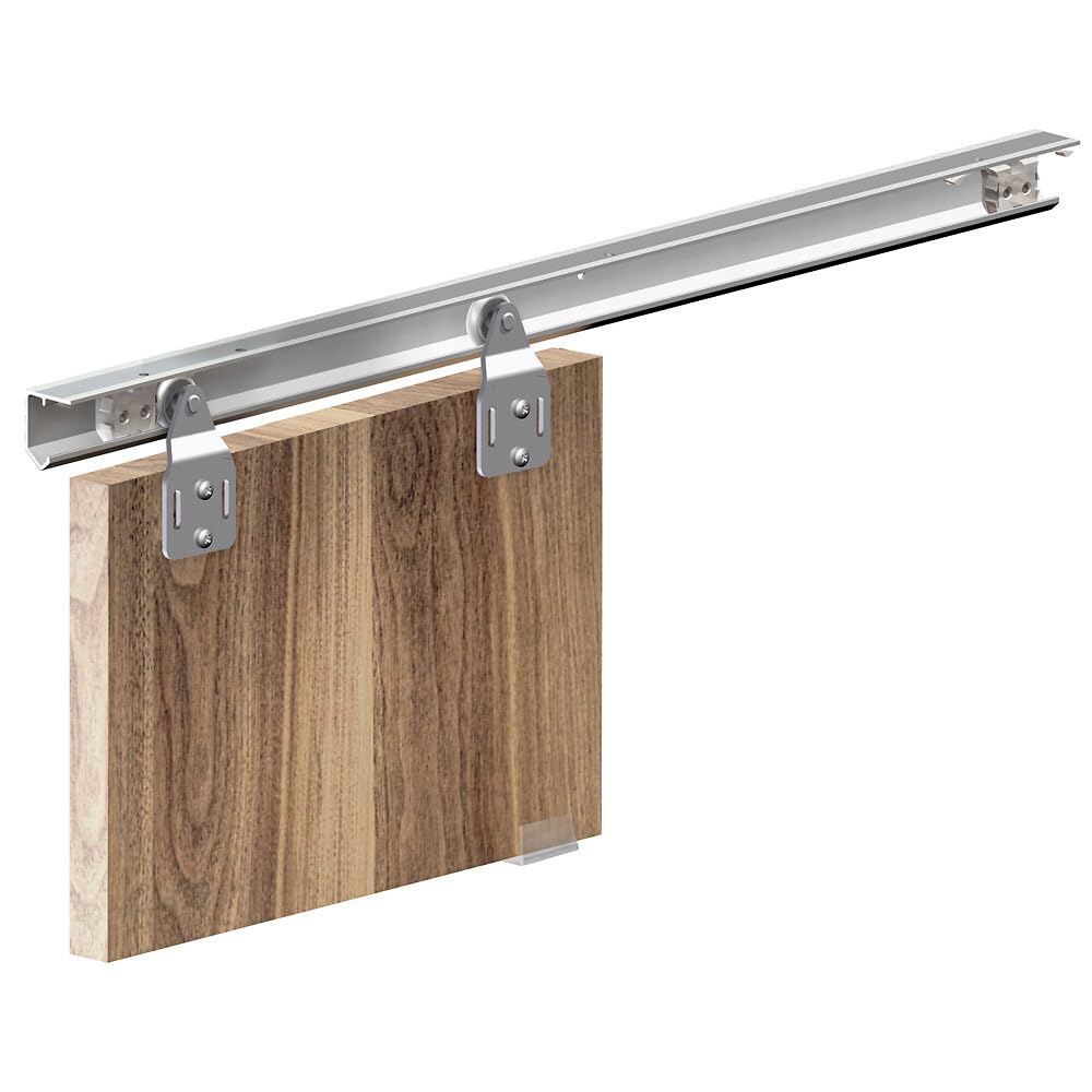 Système coulissant SLID'UP 120 pour 1 porte de placard - rail 1,5 m - 45 kg