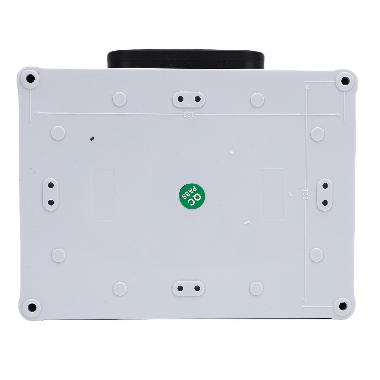 Scatola di Derivazione Industriale, Scatola di Distribuzione per Presa Elettrica in Plastica Tecnica Impermeabile IP44-67, di Giunzione Elettrica Portatile con Giunto Coordinato per Cantiere