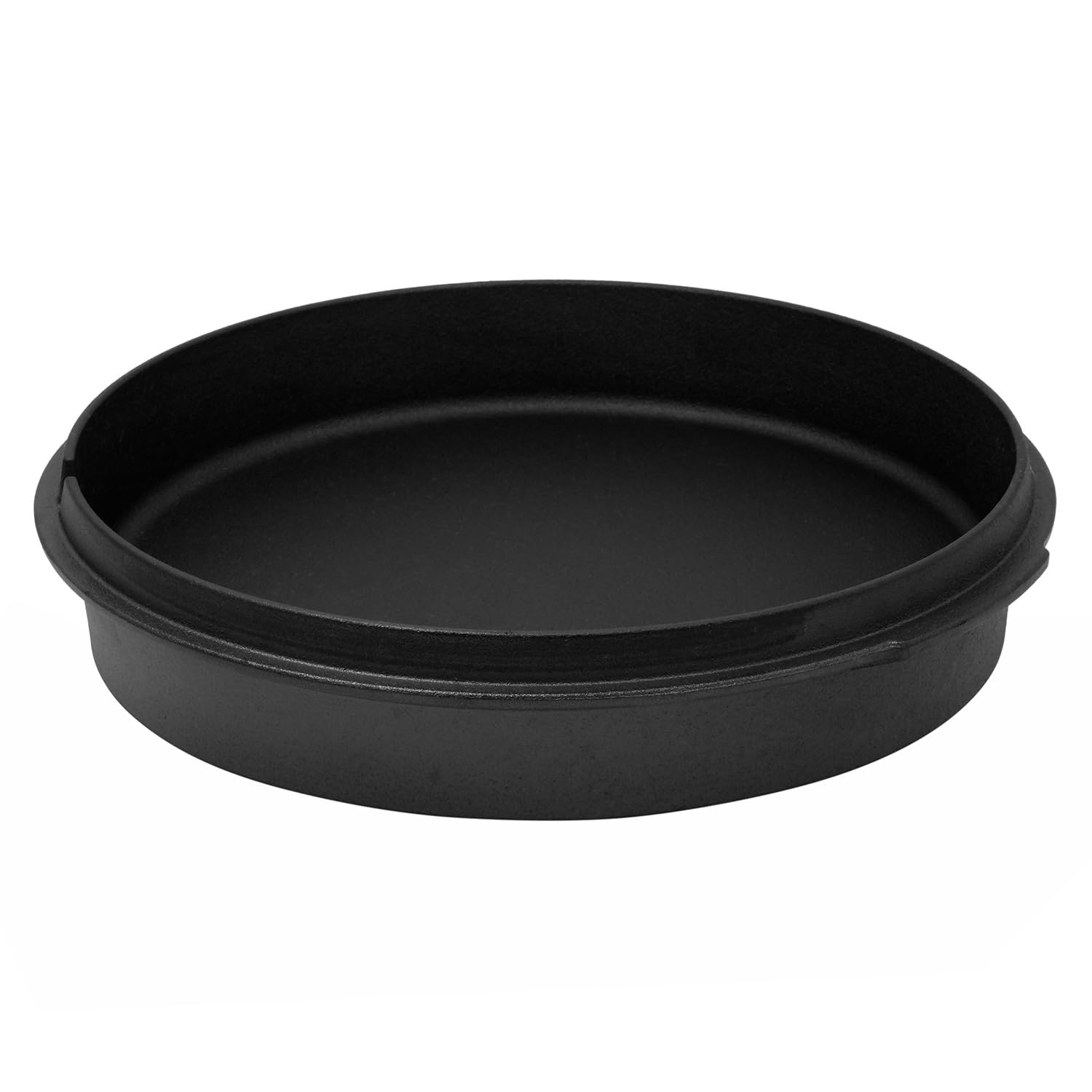 Dutch Oven Gusseisen 6,5 Liter mit Füßen – Schmortopf, Bräter mit Deckel für Grill, Lagerfeuer, BBQ – für Brotbacken, Schmoren, Braten und Kochen, ofen- und induktionsgeeignet